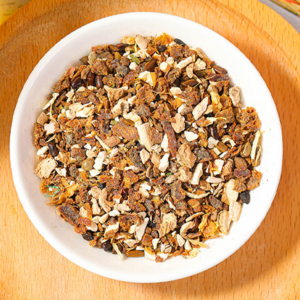 Hemp seed, hawthorn, cassia seed, licorice, mulberry purge the tha