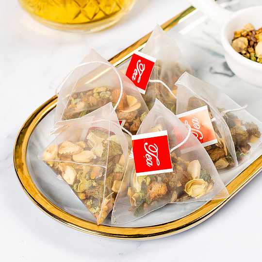 Lowering blood pressure blood fat and blood sugar tea metabolic syndrome MS Green willow tea Burdock root Bitter gourd tea Health tea - Image 2