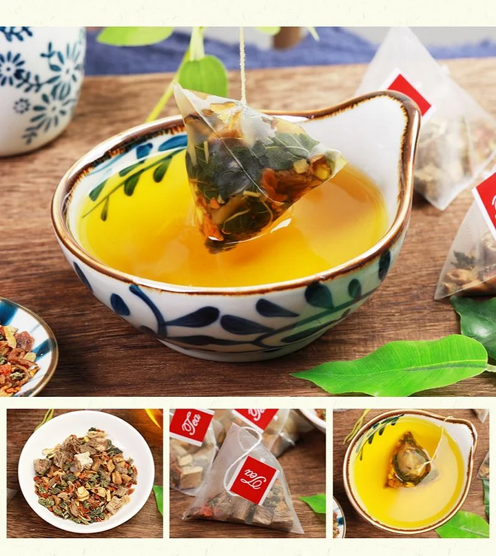 Gout Tea Chicory Gardenia Tea Gardenia Mulberry Leaf Dandelion Lily Chicory Uric Acid Lowering Treatment of Joint Soreness Health Tea - Image 4